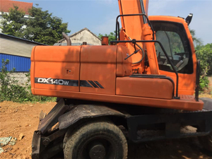 Mesin Konstruksi Penggali Beroda Mini Wheel Excavator DX140W - Product Image 6