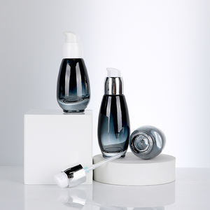 Supply Wholesale Price <b>Glass</b> Serum Pump Bottle Matte Pump Lotion New Style Skincare <b>Glass</b> Cream <b>Container</b> Lotion Pump Bottles - Product Image 5