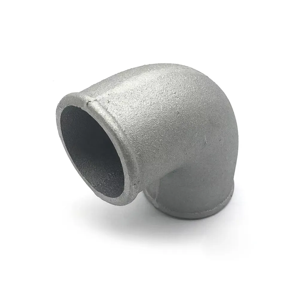 Gomito in alluminio pressofuso 2 ''2.5'' 3 ''raccordo per tubi a gomito a 90 gradi raccordo per tubi del gas gomiti a 45 gradi