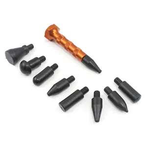 ATPRO Tools Kits Rubber Hammer+10pcs Leveling Pen Paintless Dent Repair Tool Hail Dent Removal Kit Hand Tool Set Kits