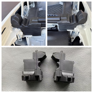 Déflecteurs de capot gauche et droit pour SAIC Volkswagen ID3, pare-pluie en mousse, installation avec ruban adhésif 3M - Product Image 5