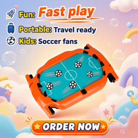 Table de jeu de football de table interactive en bois Samtoy pour enfants et famille