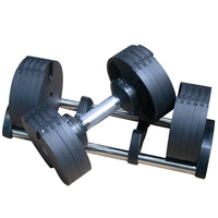 LDH-Wholesale Haute Qualité Automatiquement 20kg 32kg Haltère Facile Réglable Logo Personnalisé Vente Chaude