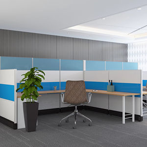 OMNI U-a forma di cubicolo pannelli da scrivania per uffici a casa e ospedale Coworking ambienti aperti spazi di lavoro divisorio - Product Image 1