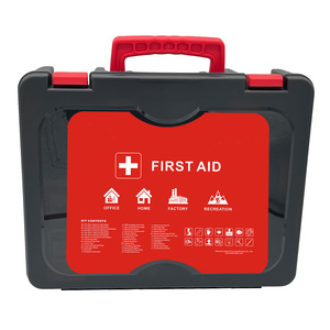 Botiquín básico de primeros auxilios de emergencia para el hogar para entrenamiento médico Suministros esenciales para primeros auxilios básicos - Product Image 1