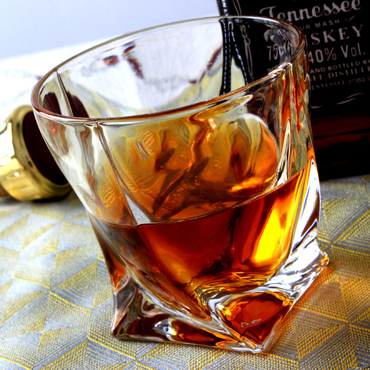 Charisma Rock Set 3 Bicchieri Da Whisky 300 Ml - Vetro Trasparente Old Fashioned Per Liquori, Cocktail, Bourbon, Tequila
