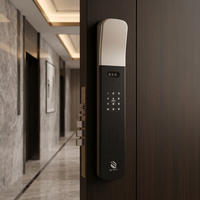 Serrure de porte intelligente à empreintes digitales, verrouillage par reconnaissance faciale, serrure numérique