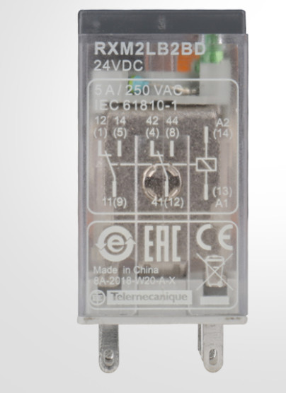 1pc Small Relay Rxm2lb2bd Dc24v 5a New Brand New, Original Product with a One-year Warranty