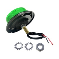 Feux de signalisation clignotants LED ambrés étanches DC 12-24V 4W pour camions, engins de construction, machines agricoles R10 R65 E9 Garantie de 2 ans