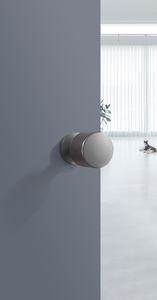 Poignée de porte mécanique en alliage de zinc à simple face sans clé moderne, serrure dissimulée pour appartement, cuisine, chambre à coucher, intérieur, salle de bain - Product Image 5