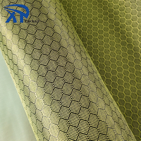 China Lieferant 3k 240gsm Waben Aramid Kevlars Carbon Aramid Faser Stoff