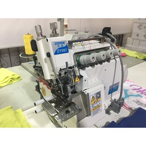 Zoyer ZY987 Overlock Sewing <b>Machine</b> 550W Semi Automatic For Fabric Edge <b>Binding</b> - Product Image 1