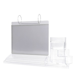 Giá tốt PVC không thấm nước lật đơn chủ A6 A5 Bar Bảng menu đứng với chủ bút t hình dạng cơ sở - Product Image 3