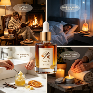 Aceite Esencial de Benjoa de Alta Calidad, Grado Terapéutico, para Masajes Corporales, Relajación, Cuidado de la Piel, Mezcla de Aromas, Servicio Personalizado OEM ODM - Product Image 3
