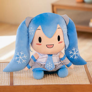 Muñeca de Peluche de Hatsune Miku <span class=keywords><strong>SailorMoon</strong></span> de 25 cm con Relleno de Algodón PP, Almohada de Regalo, Lindo Regalo de Cumpleaños para Niñas - Product Image 5