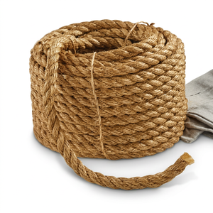 Corde de Manila en Fibre Naturelle Durable à Haute Résistance à la Traction Idéale pour l'Artisanat, le Jardinage, l'Utilisation Domestique et les Applications Multiples - Product Image 1