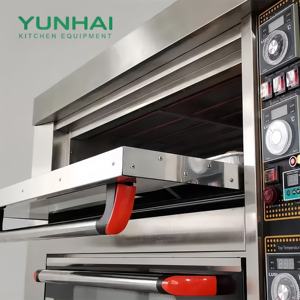 Horno a gas y eléctrico al por mayor, horno comercial convencional, horno <span class=keywords><strong>de</strong></span> cocina para panadería con precio - Product Image 4