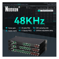 Meilleure gestion des haut-parleurs Processeur audio DSP 4 en 8 sorties