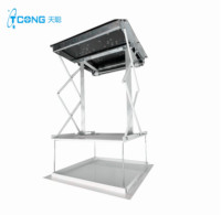 MIni projecteur motorisé de plafond, avec télécommande, charge maximale de 25kg, levage TV, caméra de plafond