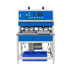 Máquina de moldeo de prensa para llaveros de goma de PVC 3D para fabricación de llaveros 3D
