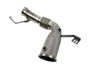 Pour <span class=keywords><strong>MINI</strong></span> <span class=keywords><strong>Cooper</strong></span> F56 2.0T, <span class=keywords><strong>catalyseur</strong></span> EU5 200 cellules, downpipe haute performance en acier inoxydable 304 avec bouclier thermique |   Vente directe d'usine - Product Image 4
