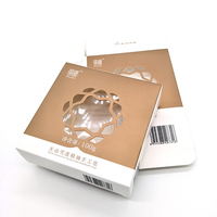 Boîtes d'emballage de savon OEM de haute qualité, pelliculage mat, gaufrage, revêtement UV, biodégradables, 100 % papier recyclé, couleur personnalisée, fenêtre