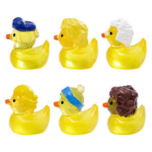 Nuevo producto de KI yuewus, la linda y luminosa figura de patito amarillo, un accesorio decorativo colgante para bricolaje. - Product Image 5