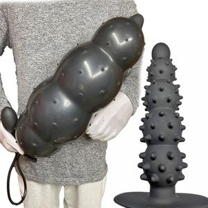 Sex Shop <strong>Inflatable</strong> Huge Anal Plug <strong>Buttplug</strong> Tail Prostate Massage Vagina Anus Dilator Anal Sex Toy for Woman Men Adult Games - Product Image 6