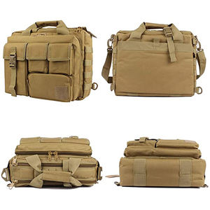 BSci सामरिक ब्रीफकेस 15.6 इंच पुरुषों के मैसेंजर बैग कंधे का काम बैग लैपटॉप बैग - Product Image 3