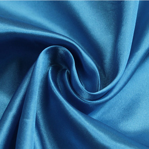 Tela de forro de seda helada ecológica antipíldoras de 150cm de ancho, poliéster de 140gsm, satén denso suave sólido elástico para cortina de escenario - Product Image 1