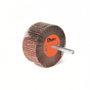 Roue à lamelles abrasives en corindon Ttake 30x20 mm, tige de 6 mm, grain 240 - Product Image 2