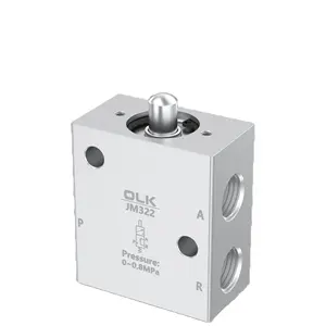 OLK JM322 air pneumatic parts hand switch control mechanical valves valve solenoid 3/2 5/2 Two-position Three-Way Two-position