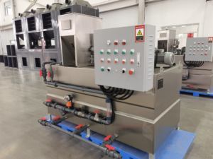 Fabricante de fábrica IEPP, tratamiento de aguas residuales WWTP, sistema de preparación química <span class=keywords><strong>PAM</strong></span>, equipo automático de dosificación de electrolitos de polímero - Product Image 2