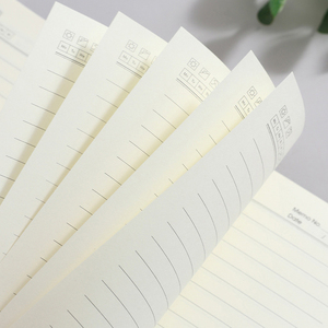 Tùy chỉnh kinh doanh A5 B5 Cai Trị lót Bìa mềm 200 trang da Tạp Chí máy tính xách tay với logo - Product Image 5