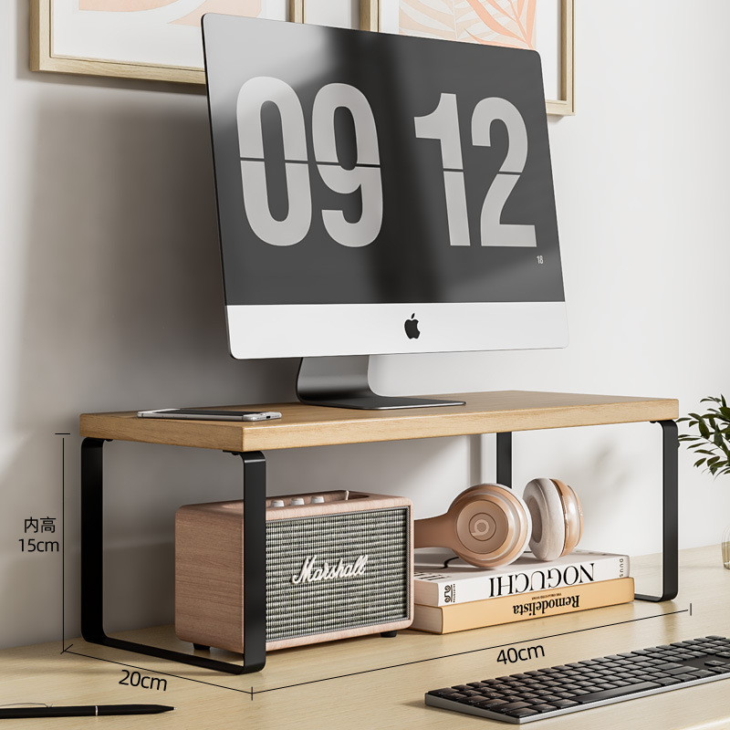 Solid wood black frame, 40*20*16.5cm