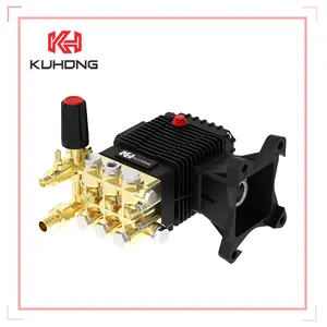 KUHONG 4000PSI Easy Start Valve High Pressure Plunger Pump Car Washer Triplex Pressure Washer Pump