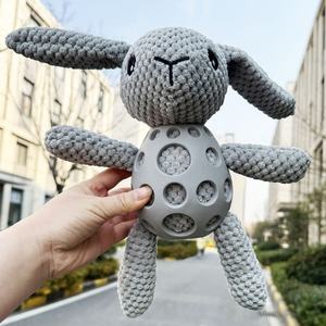 Interactive Crinkle No <b>Stuffing</b> Dog Plush <b>Toy</b> Teething Dogs Squeaky <b>Toys</b> Set Aggressive Chewer Durable Pet Chew <b>Toys</b> - Product Image 5