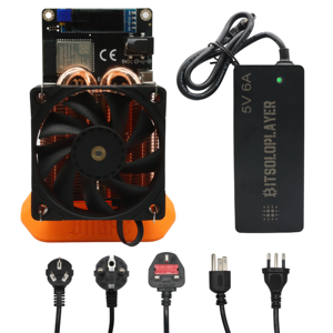 Nueva Actualización Bitaxe Gamma 601 Max 1.9th/s, Miner de Bitcoin Solo de Código Abierto, Miner ASIC BM1370 SHA-256 con Radiador de Cobre - Product Image 6