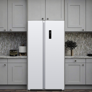 Best Selling 15.6 Cuft 110V/60Hz White PCM Finishing No Frost Side-By-Side Door Freezer <b>Refrigerator</b> Plastic Home Use - Product Image 6