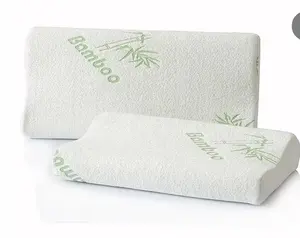 Bamboo Logo Memory Foam Pillow For Bed Pillows