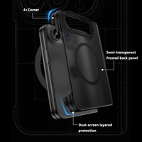 Coque pliable mate anti-jaunissement et anti-traces, antichoc et couvrante pour iPhone Duo – Vente en gros