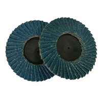 Disque à lamelles plates en alumine de 2 pouces T27 Zircon avec support de 1/4 pouces
