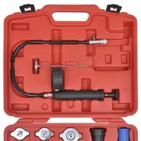 Kit de test de radiateur 18 pièces, détecteur de fuite de réservoir d'eau pour système de refroidissement de voiture, outils pour véhicules