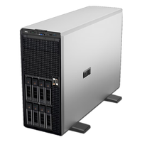 مستعملة بسعر جيد Dell Poweredge T550 Tower Server الجيل الثالث معالجات انتل زيون 5U Tower Server