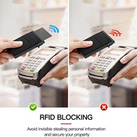 Dompet Kartu RFID Pop Up TILONSTAR TWM116a dengan Kantong Uang, Hadiah Bisnis