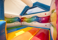 Offre Spéciale château sautant de licorne de conception de maison gonflable commerciale de videur nouveau avec la glissière de PVC pour le divertissement d'enfants