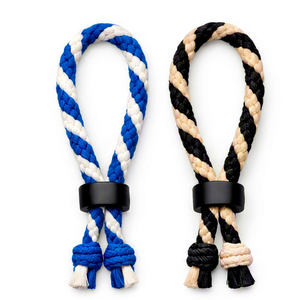 Correa de Muñeca Ajustable de Nailon Trenzado, Multicolor, Duradera, Protectora para Ejercicio, Cordón Universal para Raqueta de Pádel - Product Image 1