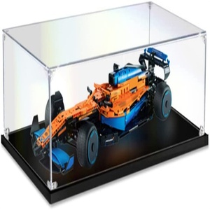 YGL Crystal Clear Acrylic F1 Model Formula Car <b>Display</b> <b>Case</b> with Customizable Color & Size for F1 Collection - Product Image 3