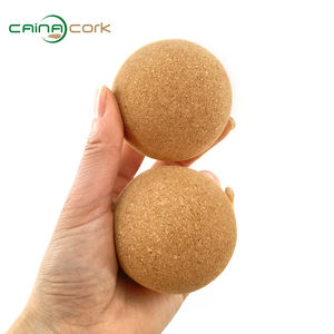 Pelota de Yoga de Corcho para Masaje al por Mayor, Ecológica y con Logotipo Personalizado, de Alta Densidad y Corcho Natural - Product Image 4