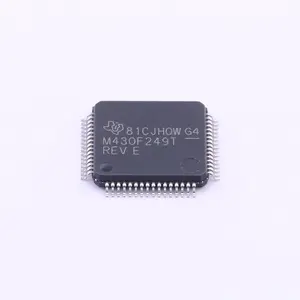 MSP430F249 MSP430F249TPMR标记M430F249T全新原装16位微控制器单片机60KB闪存集成电路LQFP64电子元件